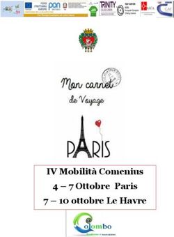 IV Mobilità Comenius 10 ottobre Le Havre