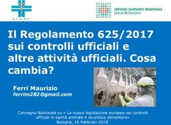 Il Regolamento 625/2017 sui controlli ufficiali e altre attività ufficiali. Cosa cambia?