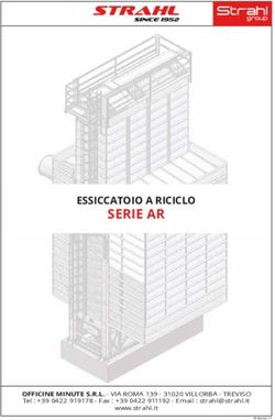 SERIE AR ESSICCATOIO A RICICLO - OFFICINE MINUTE S.R.L - VIA ROMA 139 - 31020 VILLORBA - TREVISO - Strahl