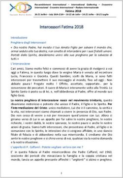 Intercessori Fatima 2018 - Fátima 2018