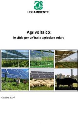 Agrivoltaico: le sfide per un'Italia agricola e solare - Ottobre 2020i - Legambiente