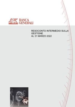 RESOCONTO INTERMEDIO SULLA GESTIONE AL 31 MARZO 2022