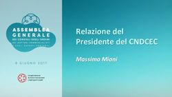 Relazione del Presidente del CNDCEC - Massimo Miani - Pescara