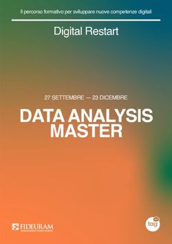 Digital Restart - 27 SETTEMBRE - 23 DICEMBRE - Il percorso formativo per sviluppare nuove competenze digitali