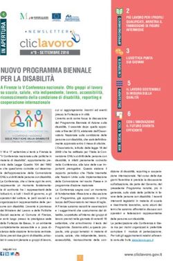 NUOVO PROGRAMMA BIENNALE PER LA DISABILIT&Agrave;