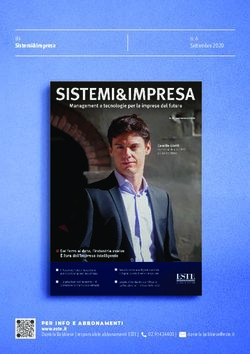 Da Sistemi&Impresa n. 6 Settembre 2020 - Tecnest