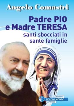 Padre PIO e Madre TERESA - Angelo Comastri - Edizioni Palumbi
