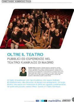 OLTRE IL TEATRO PUBBLICI ED ESPERIENZE NEL TEATRO KAMIKAZE DI MADRID - MeltingPro