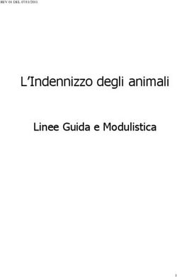 L'Indennizzo degli animali - Linee Guida e Modulistica