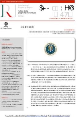 IPR Desk Notizie dagli IPR Desk italiani nel mondo World - Ufficio Italiano Brevetti e Marchi