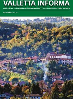 VALLETTA INFORMA DICEMBRE 2019 - Periodico d'informazione dell'Unione dei Comuni Lombarda della Valletta - Unione dei comuni della Valletta