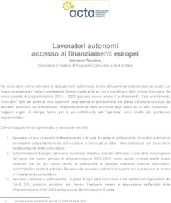 Lavoratori autonomi accesso ai finanziamenti europei
