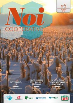 COOPERATIVE - PROGRAMMA 2017 GRUPPO IL PASSAGGIO IN AZIENDA - Cis