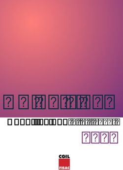 GUIDA FISAC 2018 Conciliazione Vita - Lavoro - CGIL - Fisac Cgil