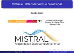 Mistral e i dati osservativi e previsionali - Davide Cesari