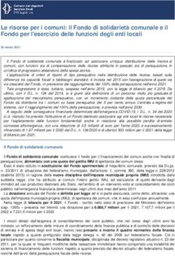 Le risorse per i comuni: il Fondo di solidarietà comunale e il Fondo per l'esercizio delle funzioni degli enti locali