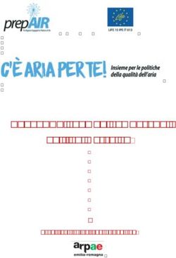 RASSEGNA STAMPA TEMATICA* 20 - 31 marzo 20 *realizzata in collaborazione con