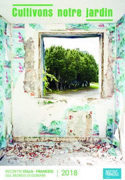 Cultivons notre jardin - INCONTRI ITALO - FRANCESI SUL MONDO DI DOMANI - AWS