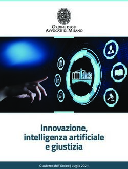 Innovazione, e giustizia - intelligenza artificiale Quaderno dell'Ordine | Luglio 2021 - Ordine degli ...