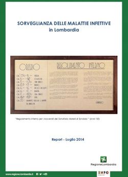 SORVEGLIANZA DELLE MALATTIE INFETTIVE - in Lombardia - Report - Luglio 2014