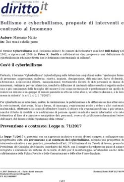 Bullismo e cyberbullismo, proposte di interventi e contrasto al fenomeno