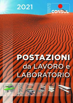 POSTAZIONI da LAVORO e LABORATORIO 2021 - Nuova Consul