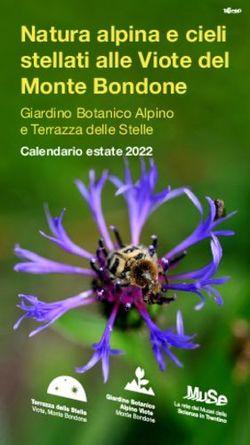 Natura alpina e cieli stellati alle Viote del Monte Bondone - Giardino Botanico Alpino e Terrazza delle Stelle Calendario estate 2022