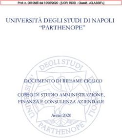 UNIVERSIT&Agrave; DEGLI STUDI DI NAPOLI "PARTHENOPE" - DOCUMENTO DI RIESAME CICLICO CORSO DI STUDIO AMMINISTRAZIONE, FINANZA E CONSULENZA AZIENDALE Anno ...