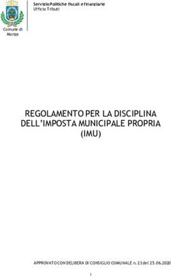 REGOLAMENTO PER LA DISCIPLINA DELL'IMPOSTA MUNICIPALE PROPRIA (IMU)