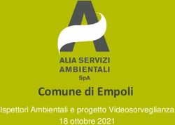 Comune di Empoli Ispettori Ambientali e progetto Videosorveglianza 18 ottobre 2021 - Alia Servizi Ambientali