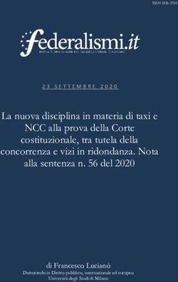 La nuova disciplina in materia di taxi e NCC alla prova della Corte costituzionale, tra tutela della concorrenza e vizi in ridondanza. Nota alla ...