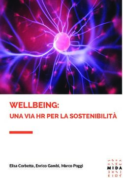 WELLBEING: UNA VIA HR PER LA SOSTENIBILIT&Agrave; - Elisa Corbetta, Enrico Gambi, Marco Poggi