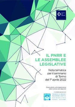 IL PNRR E LE ASSEMBLEE ATTIVE LEGISLA - Camera.it