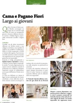 Cama e Pagano Fiori largo ai giovani Qualit&agrave; e Servizio al cliente, que