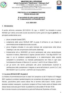 MINISTERO DELL'ISTRUZIONE - Istituto Comprensivo "Casalinuovo - Catanzaro Sud"