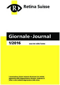 Giornale - Journal 1 /201 - Retina Suisse