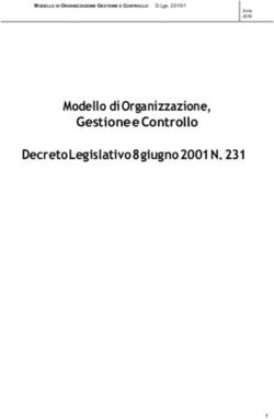 Modello di Organizzazione, Gestione e Controllo Decreto Legislativo 8 giugno 2001 N. 231 - InfoMed