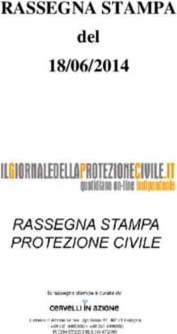 RASSEGNA STAMPA del 18/06/2014 - Giornale protezione civile