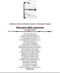 Giornata della memoria - Amazon AWS