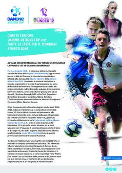 QUARTA EDIZIONE DANONE NATIONS CUP 2019 PARTE LA SFIDA PER IL MONDIALE A BARCELLONA