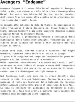 Avengers "Endgame" - ilSottosopra