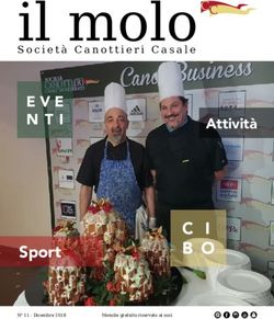 Il molo Canottieri Casale