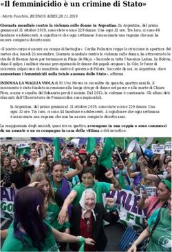 "Il femminicidio &egrave; un crimine di Stato" - Centro per la Riforma ...