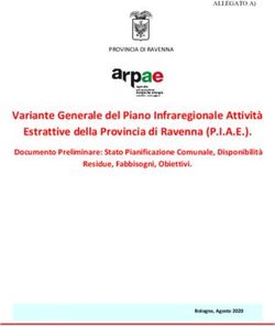Variante Generale del Piano Infraregionale Attivit&agrave; Estrattive della Provincia di Ravenna