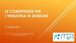 LE COMPETENZE PER L'INDUSTRIA DI DOMANI - 29 APRILE 2021 Imerio Chiappa Dirigente ITIS Paleocapa (BG) - SPS Italia