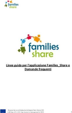 Linee guida per l'applicazione Families_Share e Domande frequenti