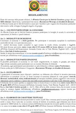 REGOLAMENTO - Premio Curcio