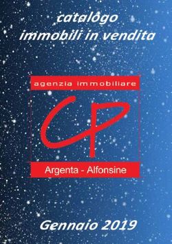 Catalogo immobili in vendita - Gennaio 2019 - CP-Immobiliare