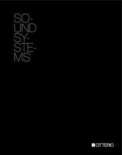 SO- UND SY- STE- MS - Architectural Solutions from ...