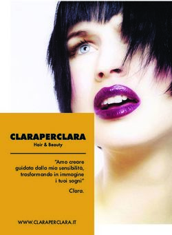 WWW.CLARAPERCLARA.IT "Amo creare guidata dalla mia sensibilità, trasformando in immagine i tuoi sogni" Clara.